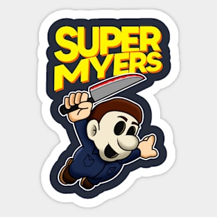 Super Myers Halloween Sticker